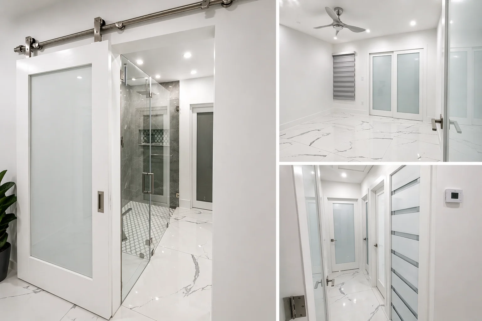 Custom home interior finishes