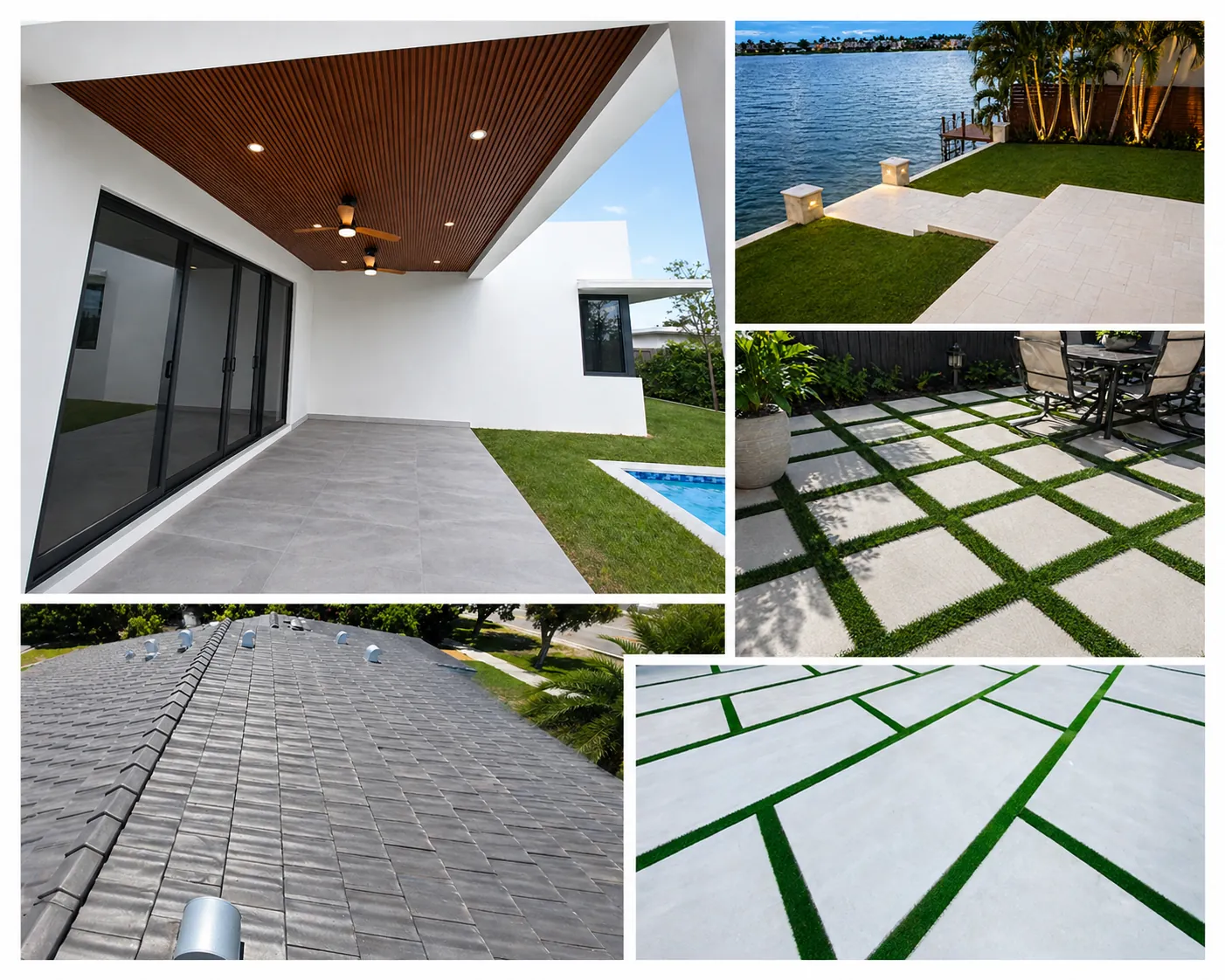 Exterior remodeling project in Miami